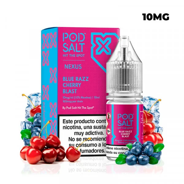 Blue Razz Cherry Blast 5PCS Box 10ml 20mg Pod Salt Nexus