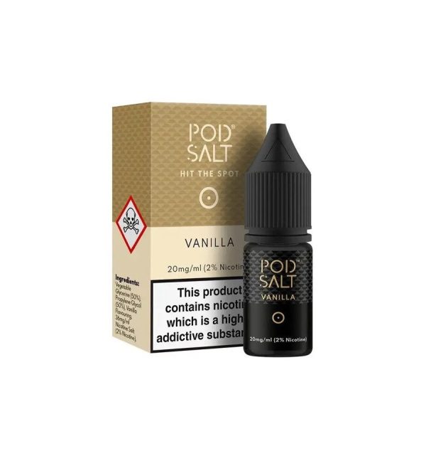 Vanilla 5PCS Box 10ml 20mg Pod Salt Core