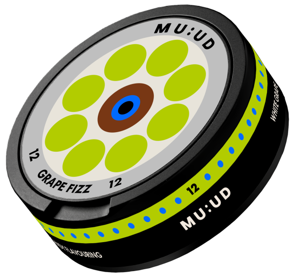 Grape Fizz 12MG MUUD