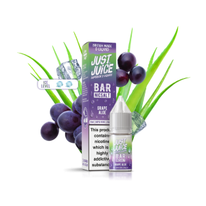 GRAPE ALOE 20mg 10ml BAR Just Juice