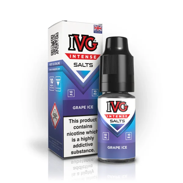 Grape Ice 10ML 20MG IVG INTENSE SALTS